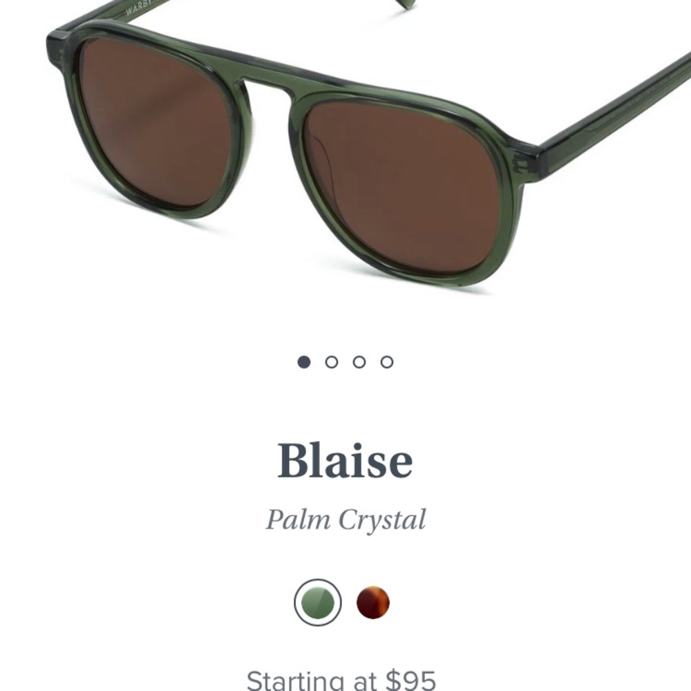 Warburg Parker “Blaise” sunglasses